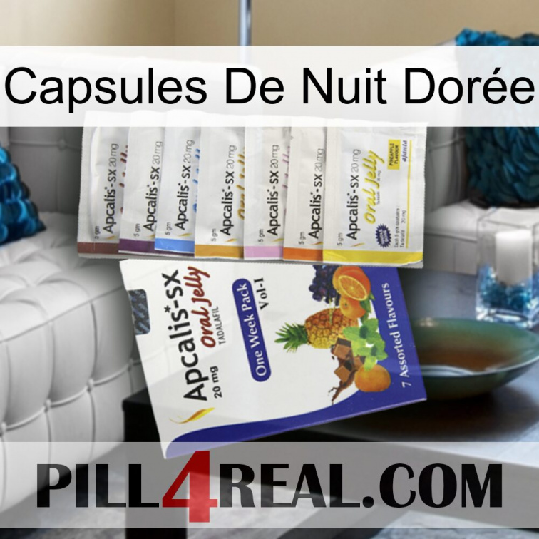 Capsules De Nuit Dorée 11